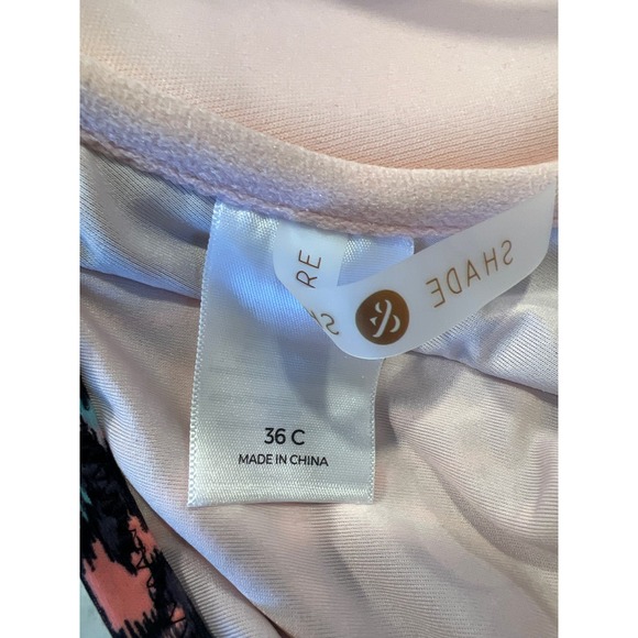 NWOT Shade & Shore Women’s Dream V-Wire Light Lift One-Piece Bathing Suit Sz 36C - Picture 6 of 6